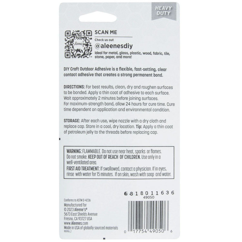 Afbeelding laden in galerijviewer, Aleene's • outdoor adhesive 44ml
