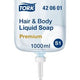 Vloeibare zeep tork s1 premium 1000ml blauw