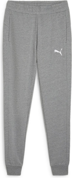 Puma teamgoal casuals pants heren sportbroek - medium gray heather- white xl