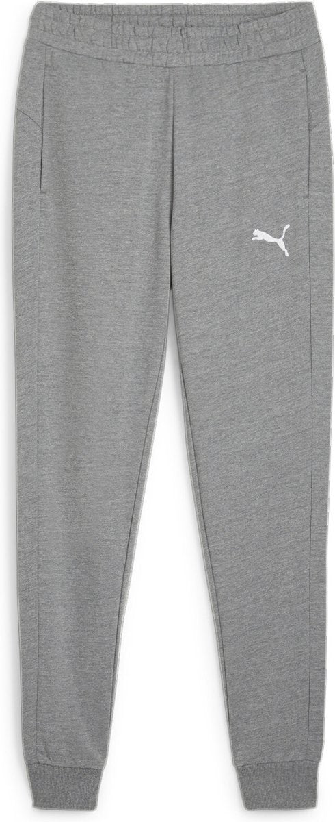 Puma teamgoal casuals pants heren sportbroek - medium gray heather- white xl