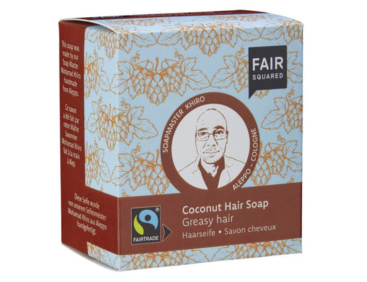 Fair squared shampoo blok vet haar 2 stuks - kokos