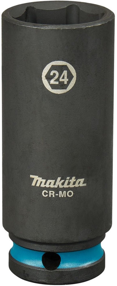 Makita e-16520 impact black krachtdop 1 2 lang | 24 mm