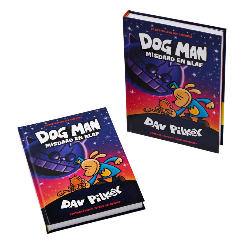 Afbeelding laden in galerijviewer, Centraal boekhuis dog man 9: misdaad en blaf. 7+
