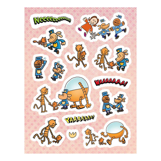 Centraal boekhuis dog man stickerboek. alle