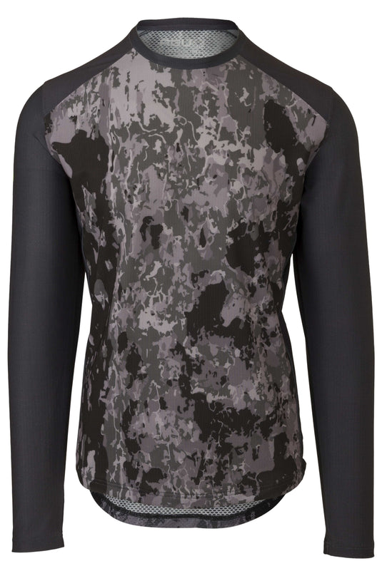 Mtb fietsshirt ls venture antraciet