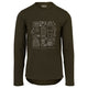 Performance lange mouwen t-shirt venture army green