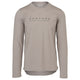 Performance shirt met lange mouwen venture grijs