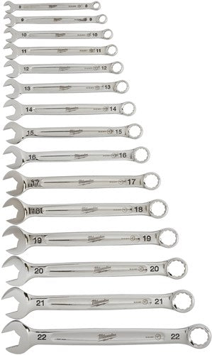 Afbeelding laden in galerijviewer, Milwaukee accessoires max bite | metrische ring- steeksleutel-set | 15-delig - 4932464258
