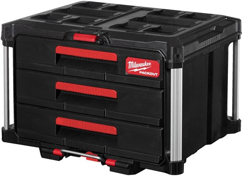 Afbeelding laden in galerijviewer, Milwaukee packout toolbox | met 3 lades - 4932472130
