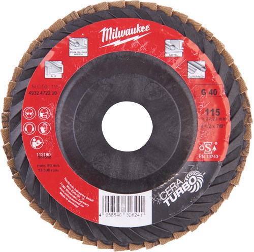 Afbeelding laden in galerijviewer, Milwaukee accessoires lamellen schuurschijf slc50 115 g40 - 1st cer - 4932472228
