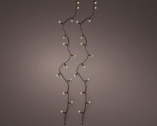 Lumineo kerstverlichting basic 120led outdoor 9m champagne (zacht goud)