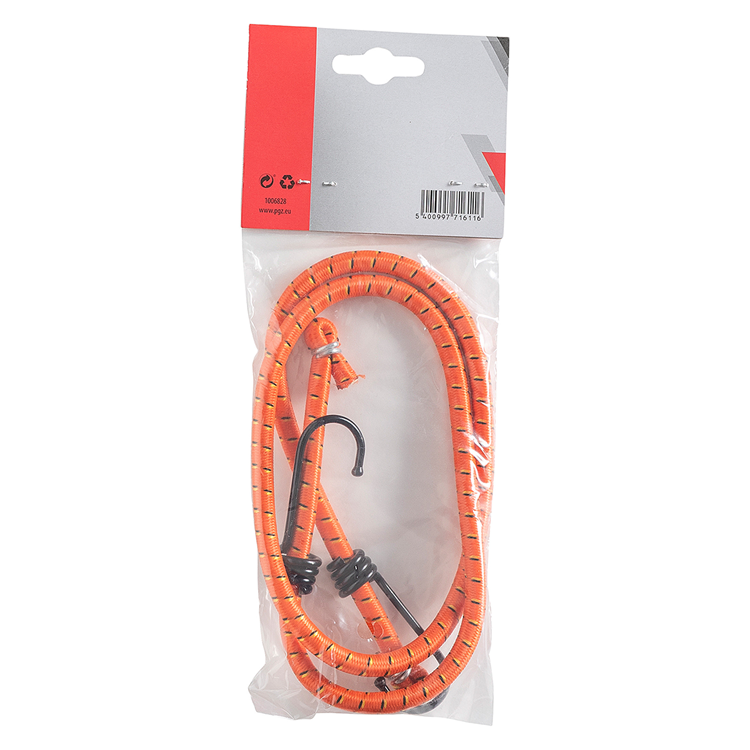 Afbeelding laden in galerijviewer, Mack 1006828 - snelbinder elastisch 2 haken rood | 5 stuks
