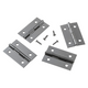 Mack 1071163 - 4 smalle scharnieren zwart h 51 x b 32 mm | 5 stuks