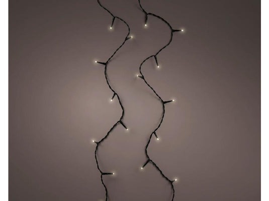 Lumineo led-verlichting 18m 240 lampjes classic warm. met 8-uurs timer en dimfunctie voor binnen en buiten