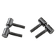 Mack 1071185 - 2 meubel inboorpaumellen zwart ø 11 x 25 mm | 5 stuks
