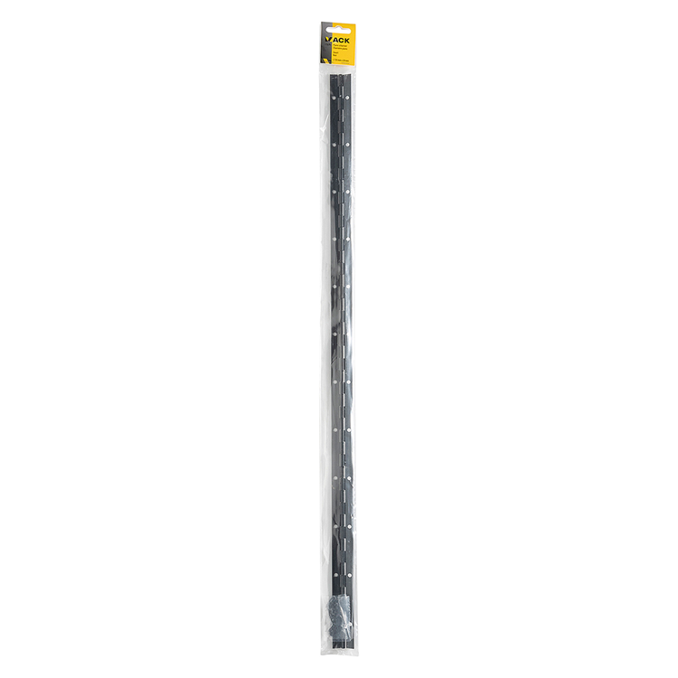 Afbeelding laden in galerijviewer, Mack 1071202 - piano scharnier zwart l 72 cm x 28 mm | 6 stuks
