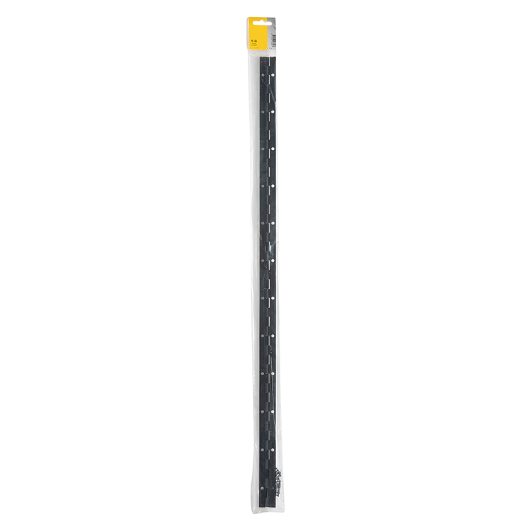 Afbeelding laden in galerijviewer, Mack 1071202 - piano scharnier zwart l 72 cm x 28 mm | 6 stuks
