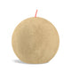 Bolsius rustiek bolkaars oat beige ø76 mm 25 uur (6 stuks)