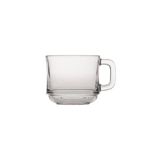 Duralex theeglas lys stapelbaar hardglas 220ml 6 stuks dia8x7.1cm