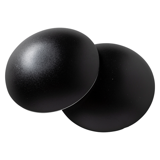 Mack 1069028 - deurstop zelfklevend zwart ø 60 mm 2 st pcs | 6 stuks