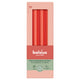 Bolsius dinerkaarsen delicate red ø20x230 mm 8 uur (4x 8 stuks)