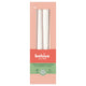 Bolsius gotische kaarsen cloudy white ø24x245 mm 7 uur (8x 4 stuks)