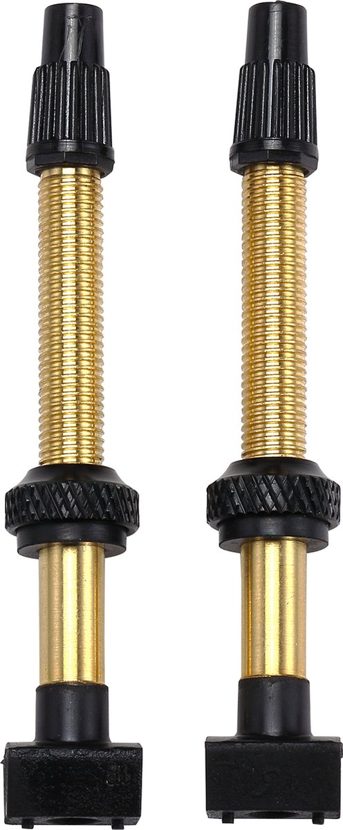Bbb cycling tubeless ventiel voor mtb en racefiets - lengte: 48 mm - tubeless valves - zwart - bti-159