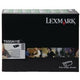 Tonercartridge lexmark ot650a11e zwart