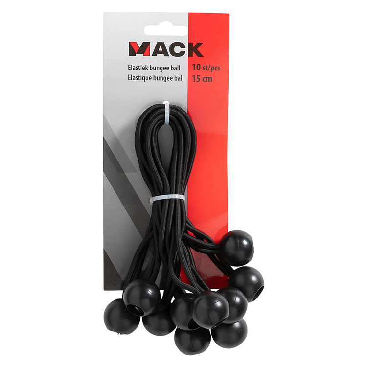 Afbeelding laden in galerijviewer, Mack 1072143 - bungee ball 10st koordlengte 30 cm | 8 stuks
