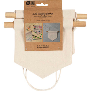 Creativ company https: www.cchobby.nl wandbanner-puntige-vorm-h-16-5-cm-b-15-cm-300-gr-licht-naturel-2-stuk-1-doos