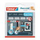 Tesa powerstrips click klittenband strips large, wit