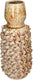 Hd collection vaas aardewerk terra 18.5x18.5x42cm