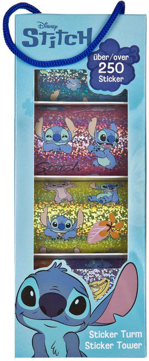 Undercover sticker toren stitch - 250+st.