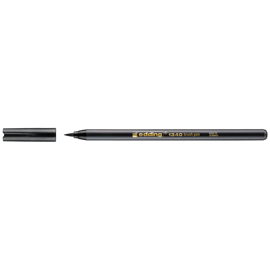 Edding 1340 • brushpen zwart