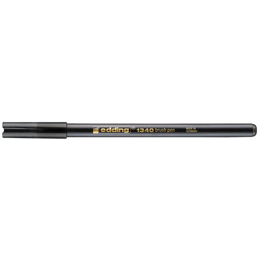 Edding 1340 • brushpen zwart