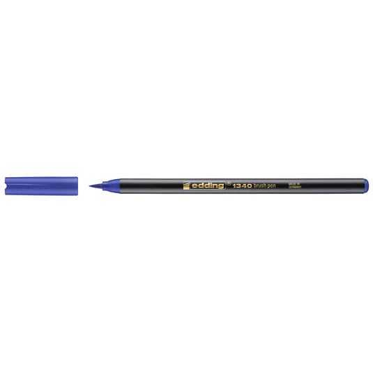 Edding 1340 • brushpen blauw