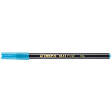 Edding 1340 • brushpen azuurblauw