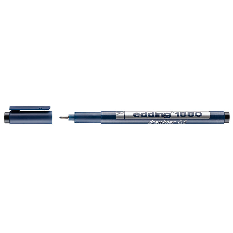 Afbeelding laden in galerijviewer, Edding 1880 • precisie fineliner 0.5mm zwart
