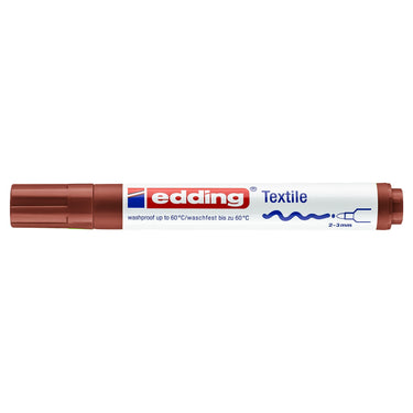 Edding 4500 • textielmarker 2-3mm bruin