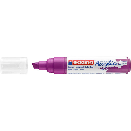 Edding 5000 • acrylmarker breed bessenrood