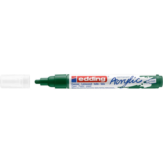 Edding 5000 • acrylmarker medium mosgroen