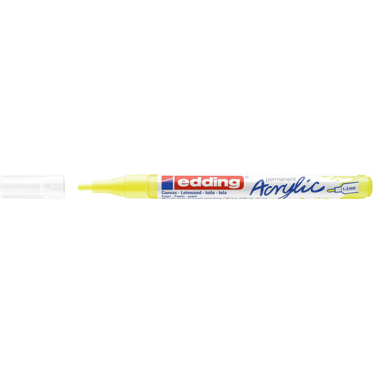 Edding 5000 • acrylmarker fijn neongeel