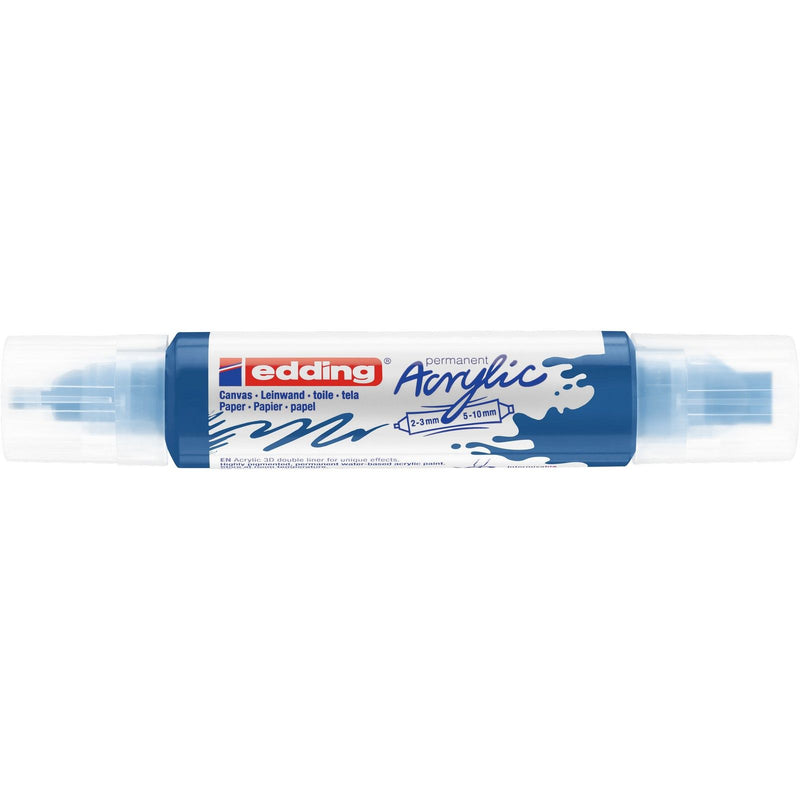 Afbeelding laden in galerijviewer, Edding 5000 • acrylic 3d doubleliner gentiaanblauw
