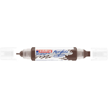 Edding 5000 • acrylic 3d doubleliner chocoladebruin