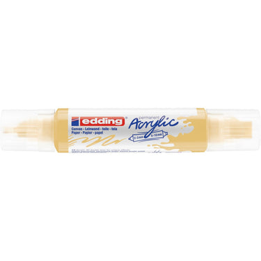 Edding 5000 • acrylic 3d doubleliner pastelgeel