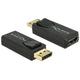Delock adapter displayport naar hdmi (zwart, 4k)