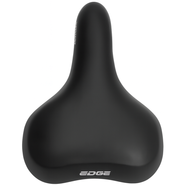 Afbeelding laden in galerijviewer, Fietszadel Edge Towny met memory foam - zwart
