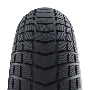 Schwalbe fatbike buitenband - zwart met reflectie - 20x4.00 - comfort en betrouwbaarheid