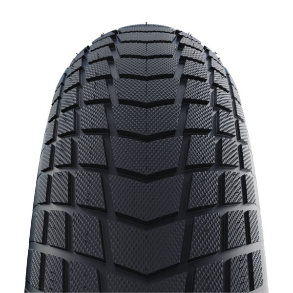 Afbeelding laden in galerijviewer, Schwalbe fatbike buitenband - zwart met reflectie - 20x4.00 - comfort en betrouwbaarheid
