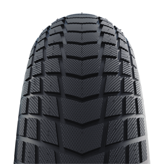 Schwalbe fatbike buitenband - zwart met reflectie - 20x4.00 - comfort en betrouwbaarheid